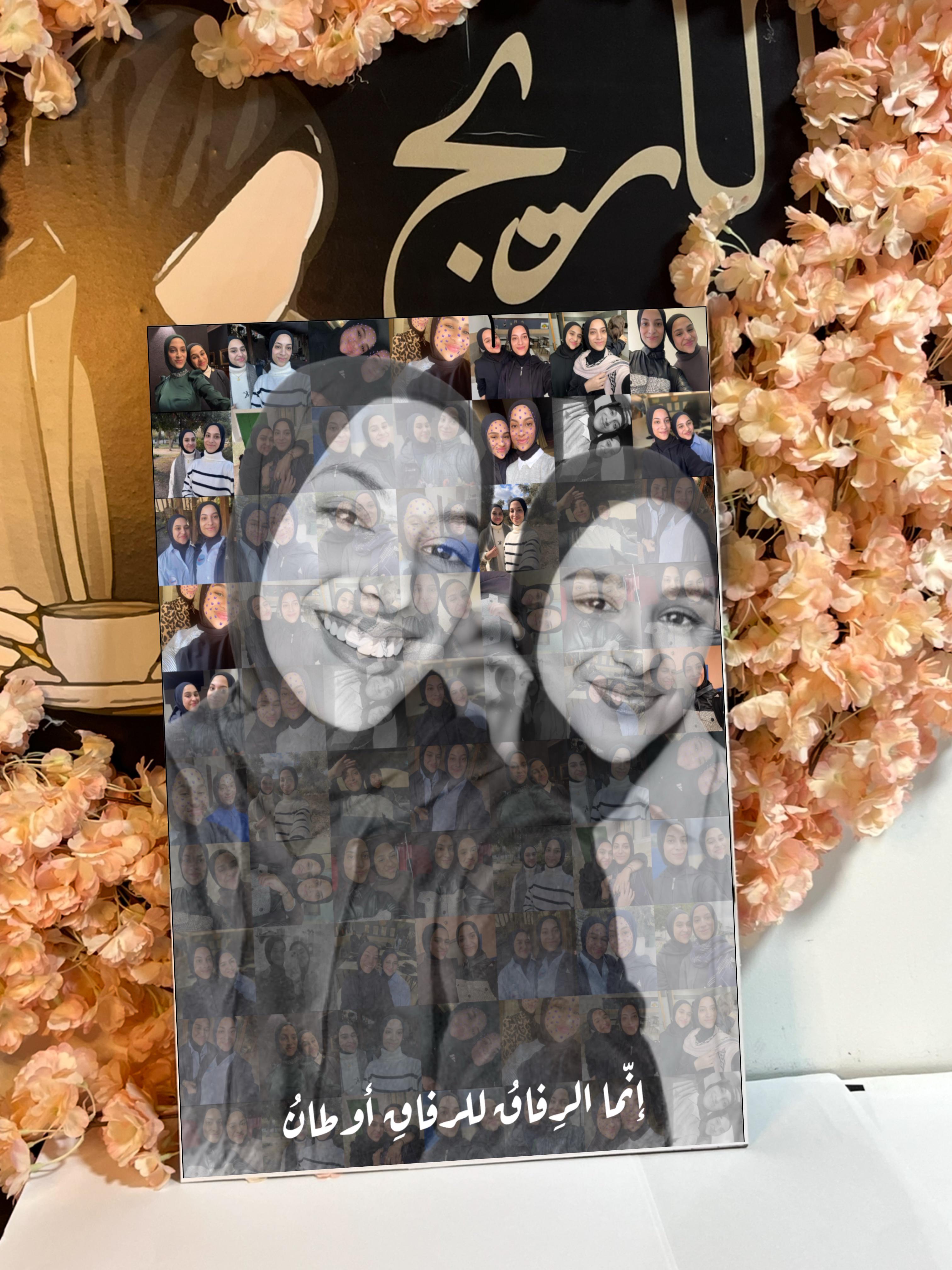 تصميم فكرة الأريج باضافة رسمة ديجتال A2